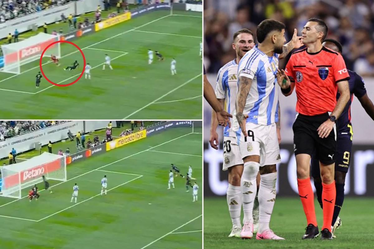 Copa América: el audio del VAR con el polémico gol de Ecuador ante Argentina que provocó el drama de los penales