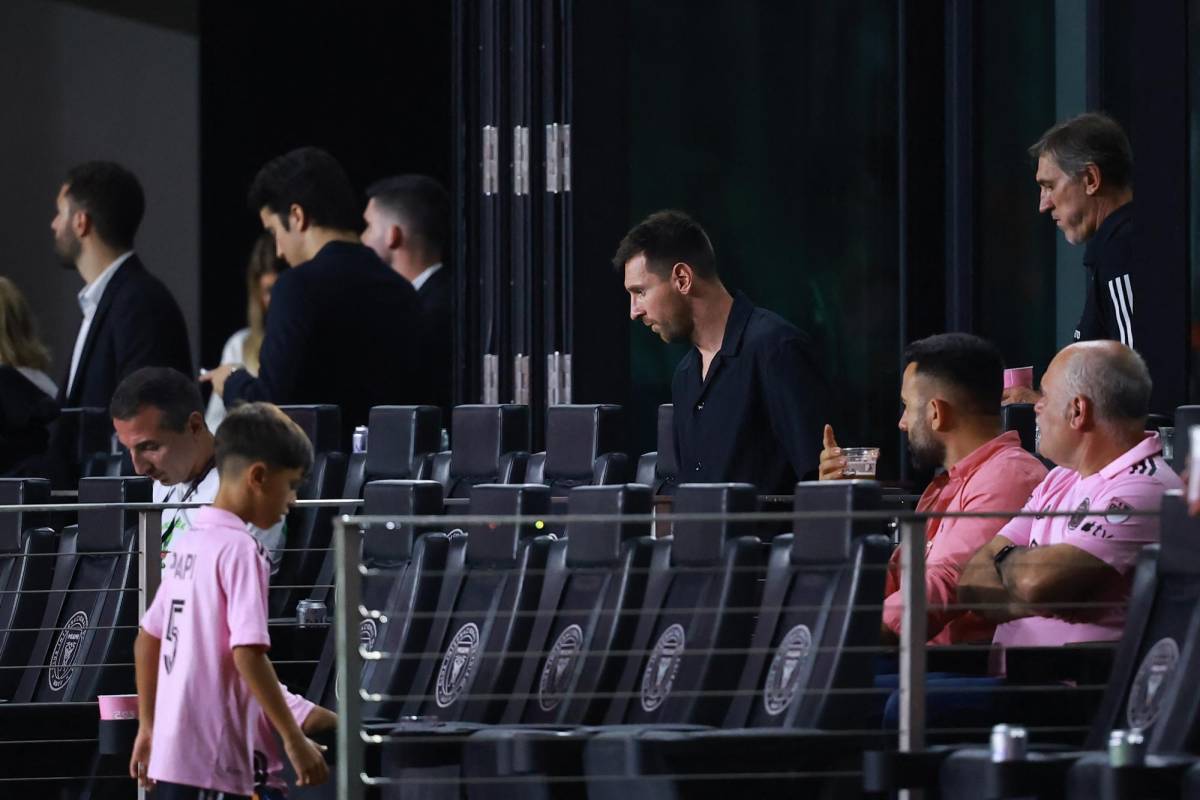No se vio por TV: ¿Qué hacía Antonela? El lugar donde se metió Messi y los invitados de lujos al Inter Miami-Houston Dynamo