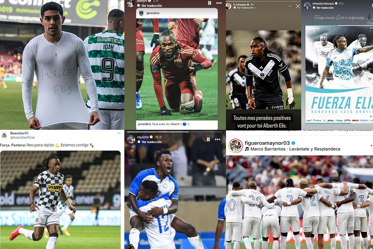 David Suazo, Koundé y hasta Mbappé: los mensajes para Alberth Elis tras su fuerte lesión en Francia