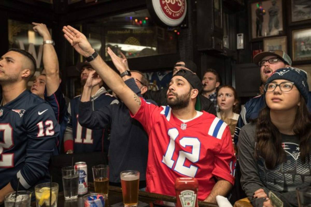 No se vio en TV: La locura de los patriotas y la foto curiosa de Maroon 5 en el Super Bowl 2019