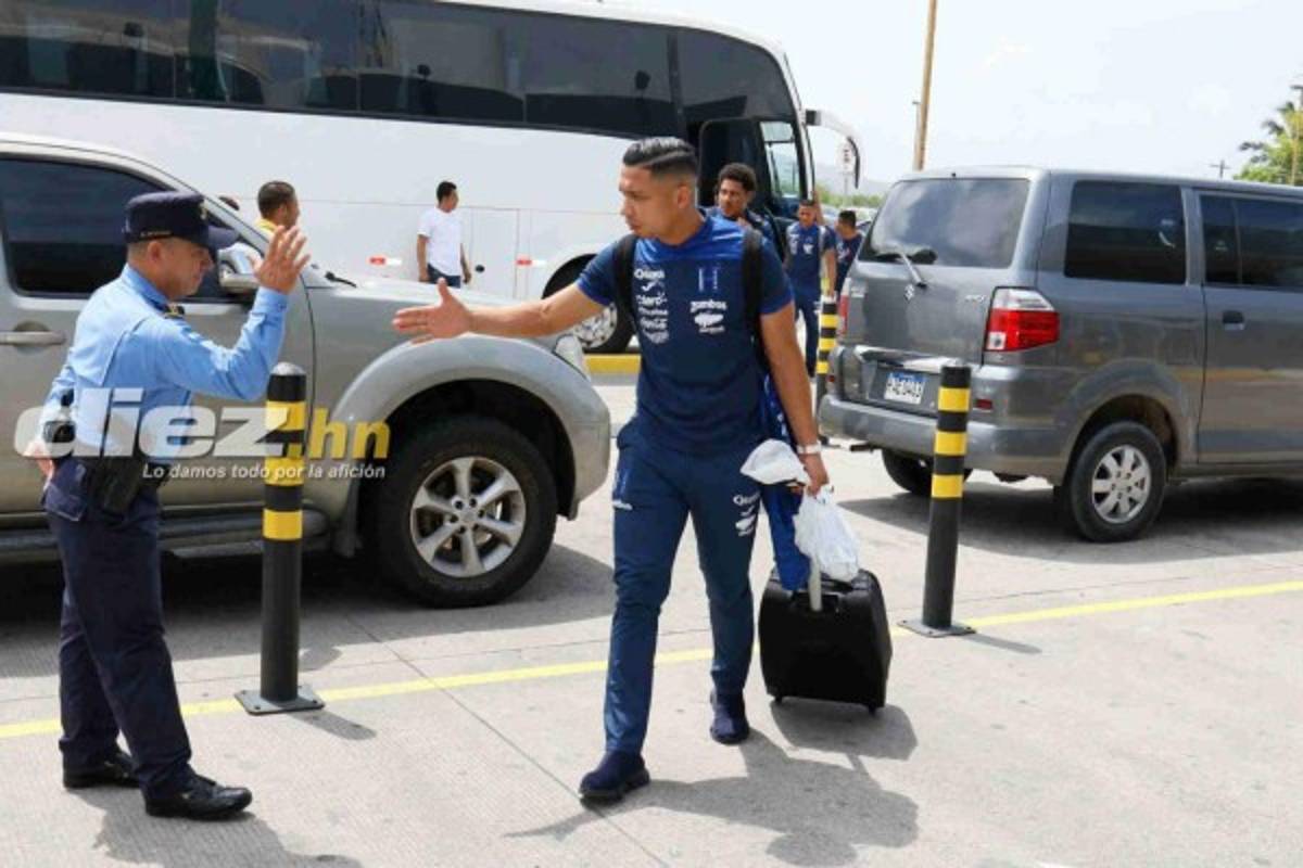 FOTOS: Selección de Honduras salió rumbo a Jamaica para su debut en Copa Oro