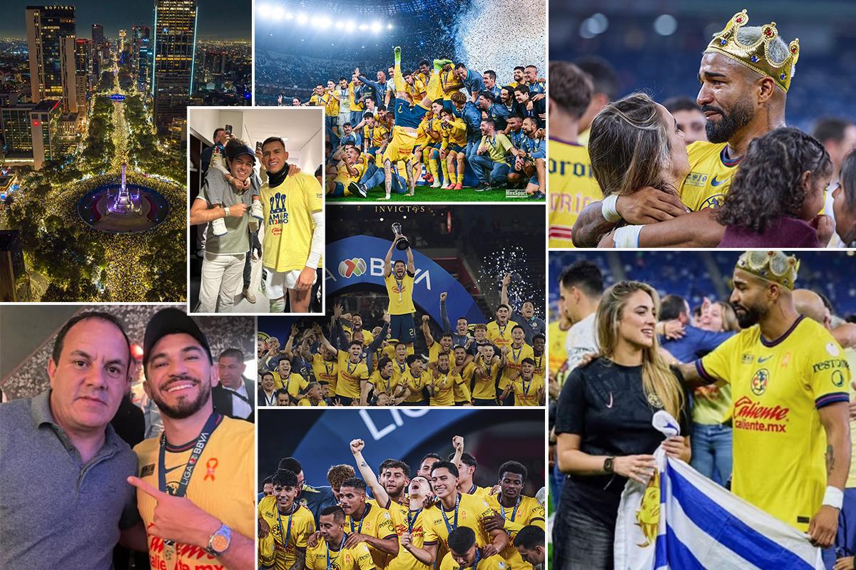 La fiesta del América tras conquistar el tricampeonato y hacer historia en la Liga MX: sacaron los “pasos prohibidos”