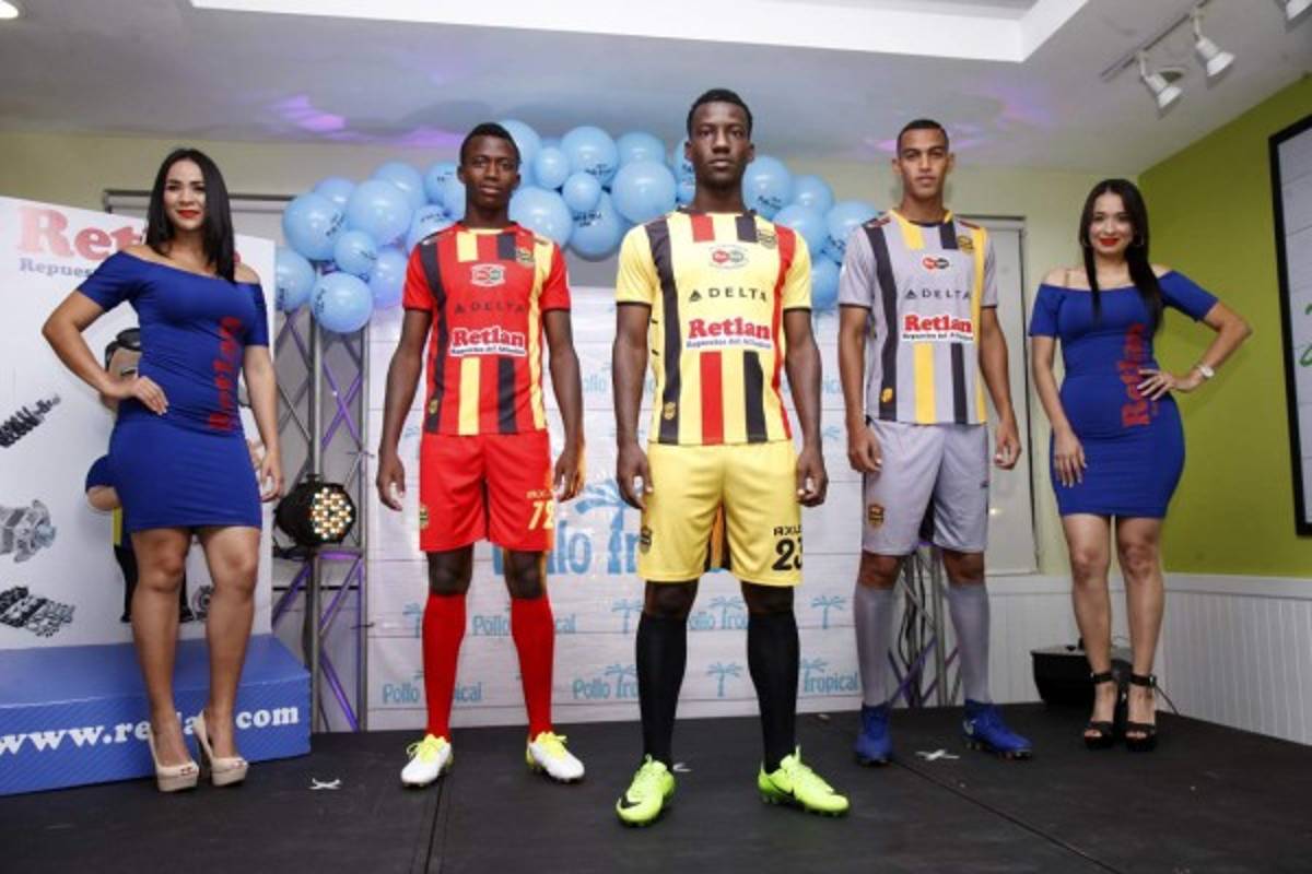 Las camisas que vestirán los clubes de Honduras para el Apertura 2017