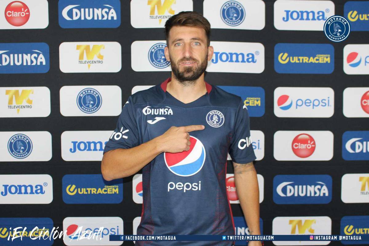 Franco Olego marcó dos goles con la camiseta de Motagua pero desde su llegada tuvo muchos anticuerpos.
