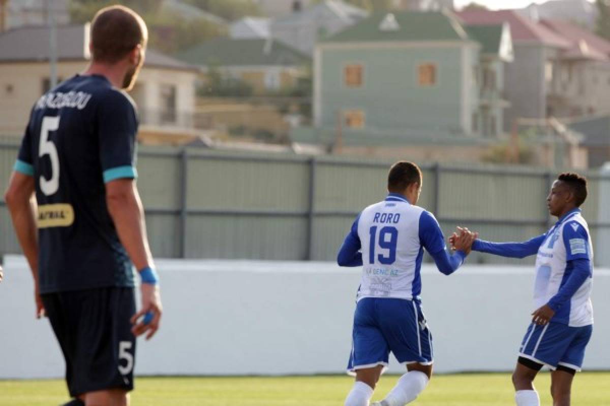 ¿Qué sucede con el hondureño Roger Rojas en el fútbol de Azerbaiyán?