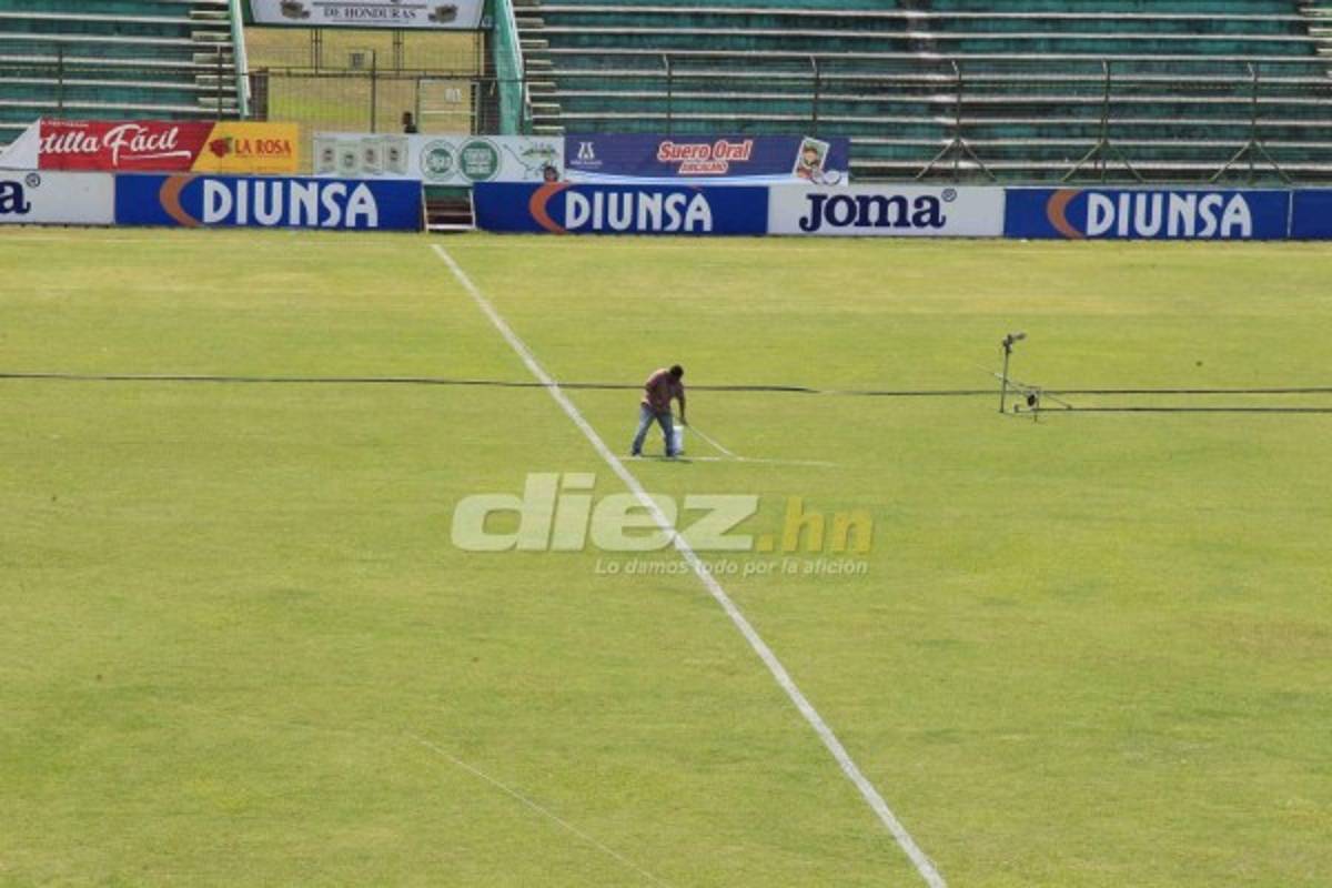 En fotos: El Yankel se viste de gala y así recibirá su primera Gran Final de Honduras