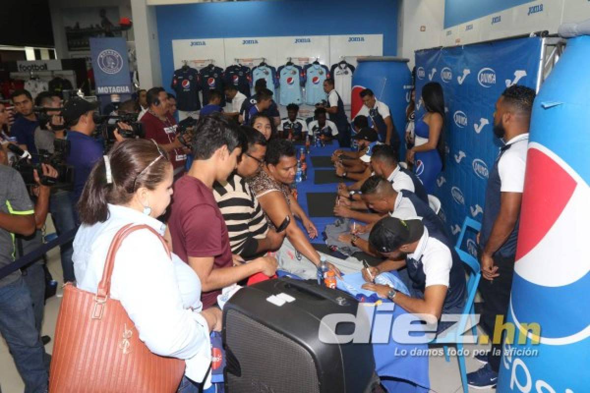 ¡Unidos por la pasión azul! Motagua compartió con sus aficionados