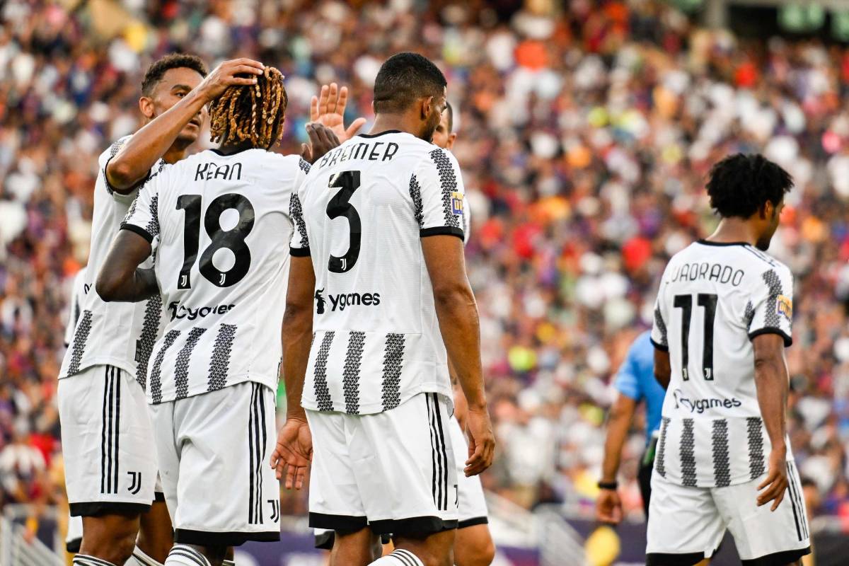 El sueñito de Dembelé, abrazo de Di María al poste y un baile de Kean: Así se vivió el Barcelona vs Juventus en Estados Unidos