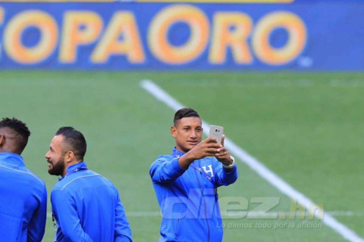 ¿Qué le dijo Pinto a Amado? Las imágenes de la visita de Honduras al Red Bull Arena