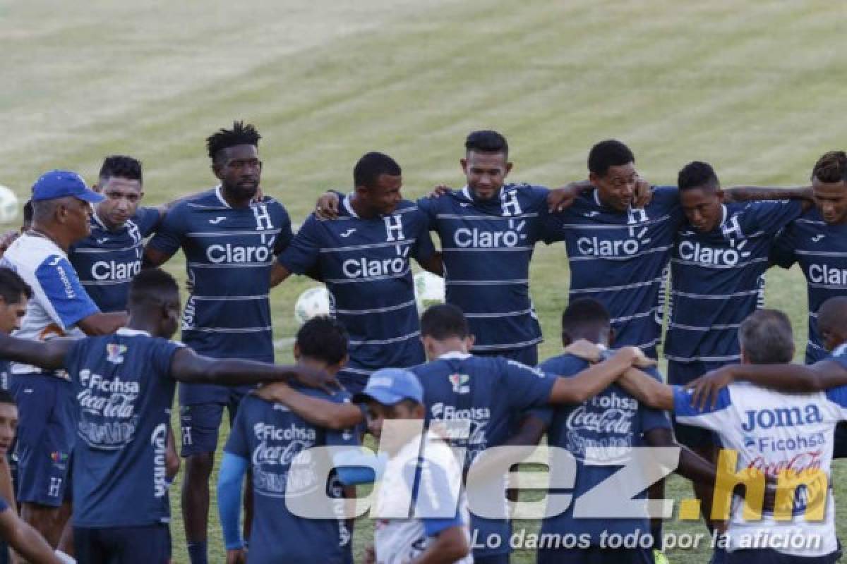 ¡BROMAS Y RISAS! Así fue el entreno de Honduras pensando en México