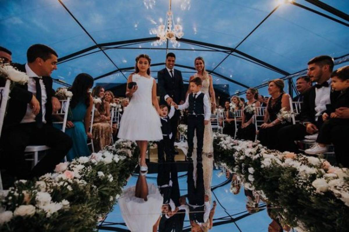 Así fue la espectacular boda de Luis Suárez y Sofía Balbi: Invitados de lujo y una prohibición