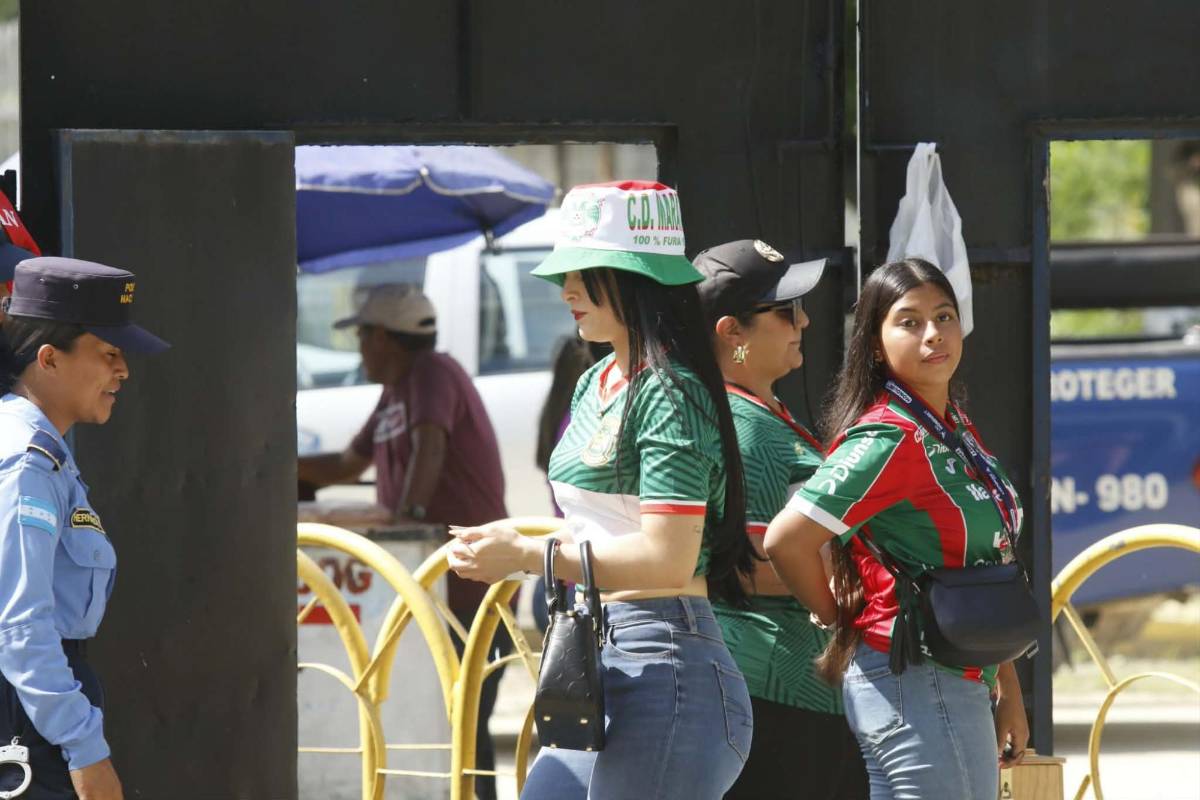 ¿Quién es? Identifican a hermosa aficionada de Marathón y visita especial para la gran final ante Olimpia