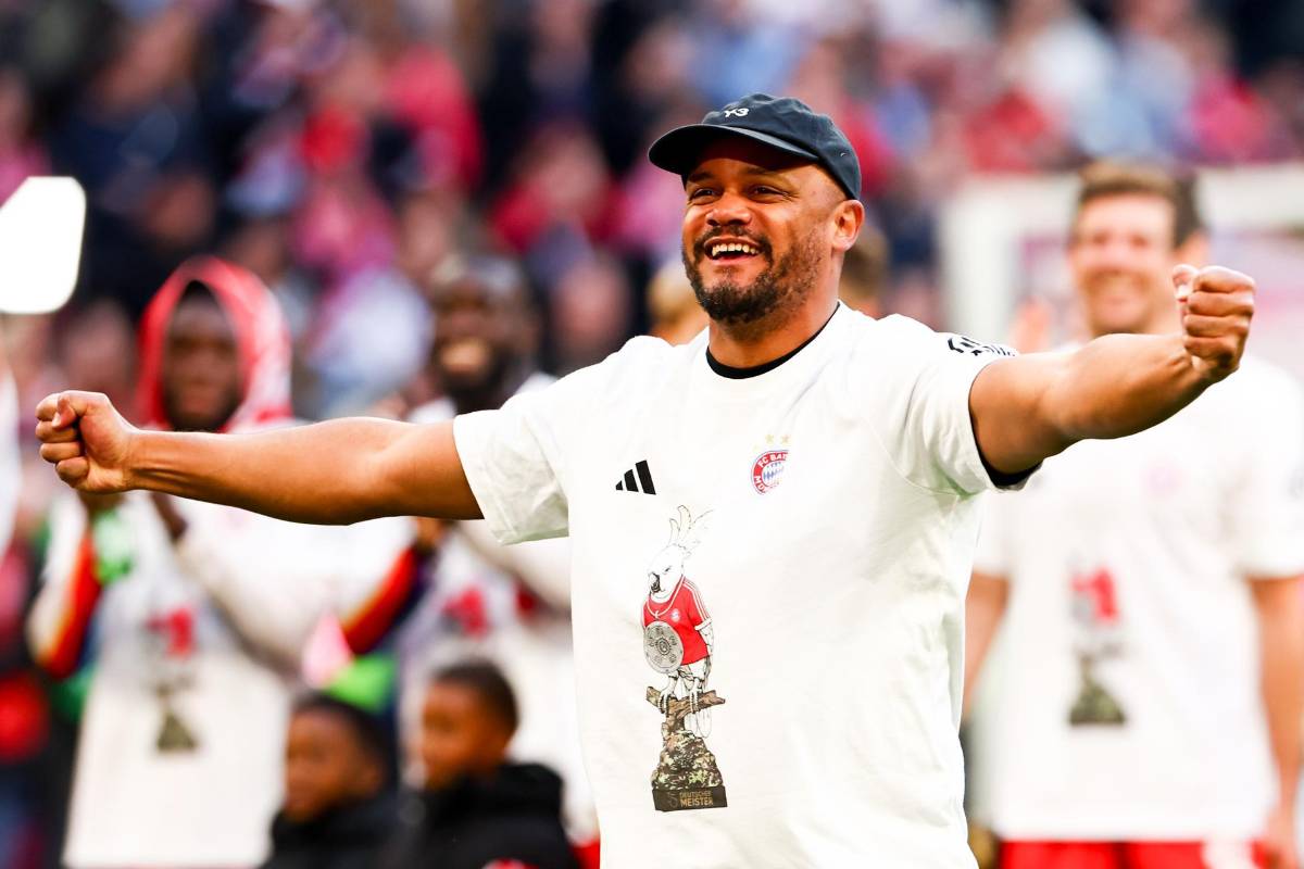 Fiestón del Bayern tras ganar la Bundesliga: el amuleto de la suerte, la euforia de Kompany y así celebró Luis Díaz