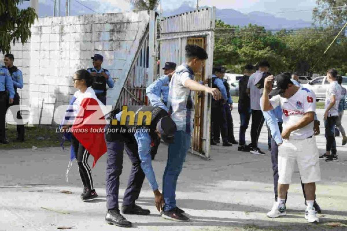 ¡Invasión olimpista! Así se vive la previa del clásico capitalino en el Olímpico