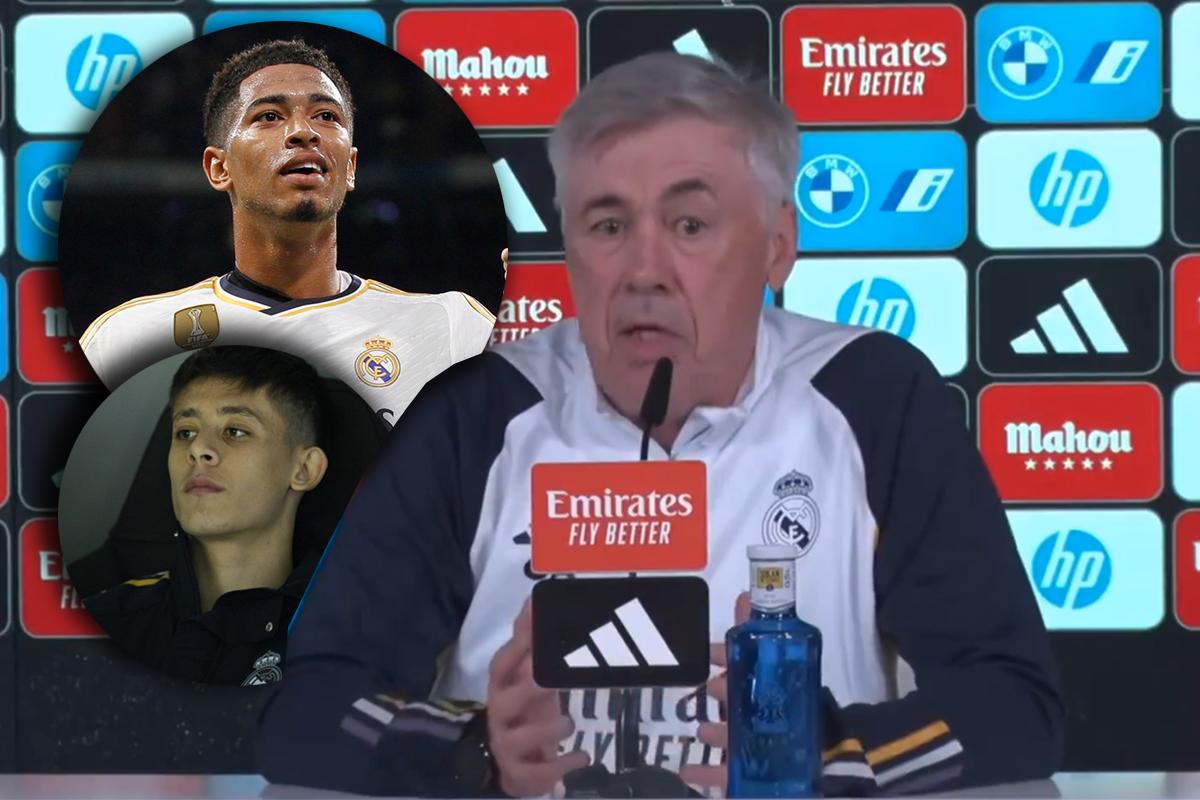 Ancelotti confirma la vuelta de Bellingham para el Valencia-Real Madrid y explica por qué Arda Güler juega muy poco