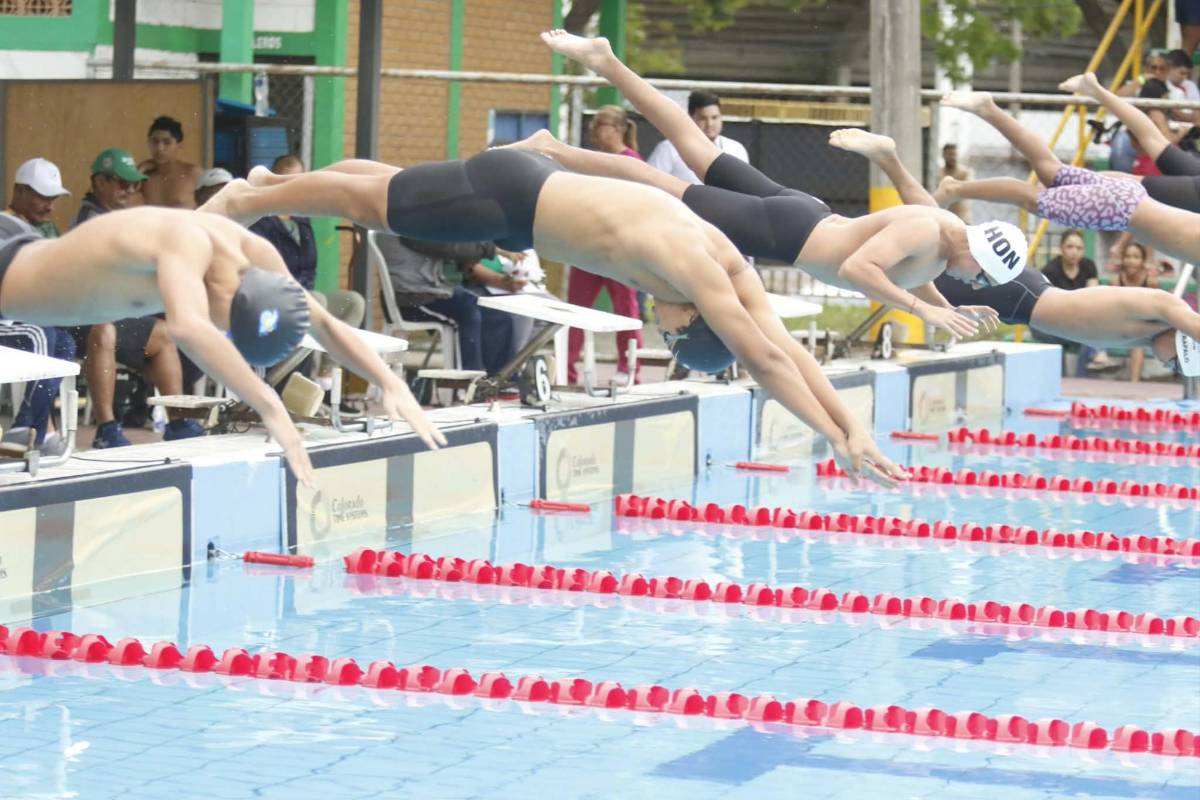 ¡Más de 400 atletas! Se vive la décima edición de la Copa Nacional de Natación Municipalidad SPS