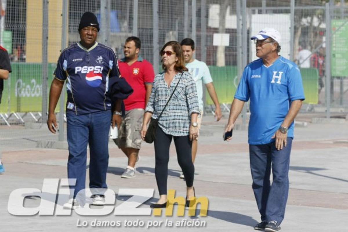 Así se vive el ambiente previo al juego Honduras vs Argelia
