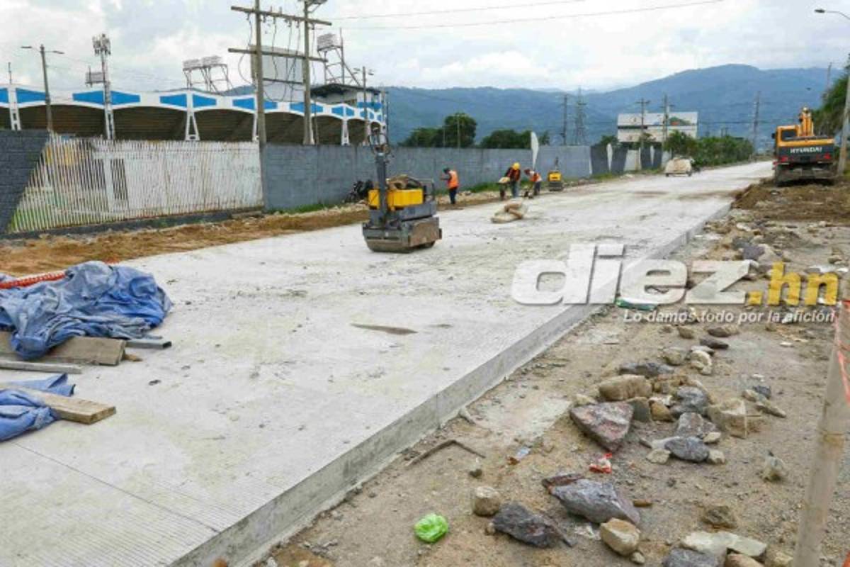 FOTOS: Así están las afueras del Olímpico previo al Real España-Olimpia