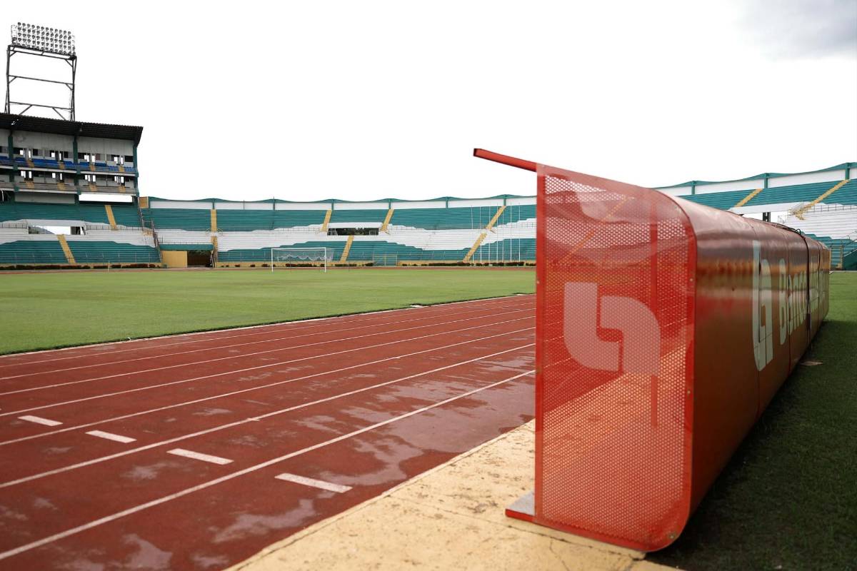 ¡Luce impecable! El Olímpico listo para albergar una nueva final de Liga Nacional; así lo cuidan previo al Marathón-Olimpia