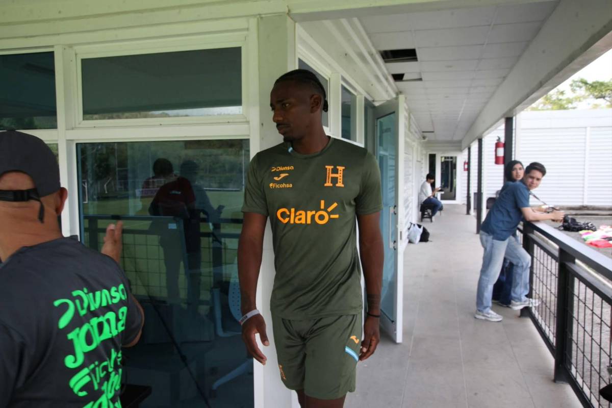 Keyrol fue golpeado y estrella preocupa: así se vivió el tercer entreno de Honduras