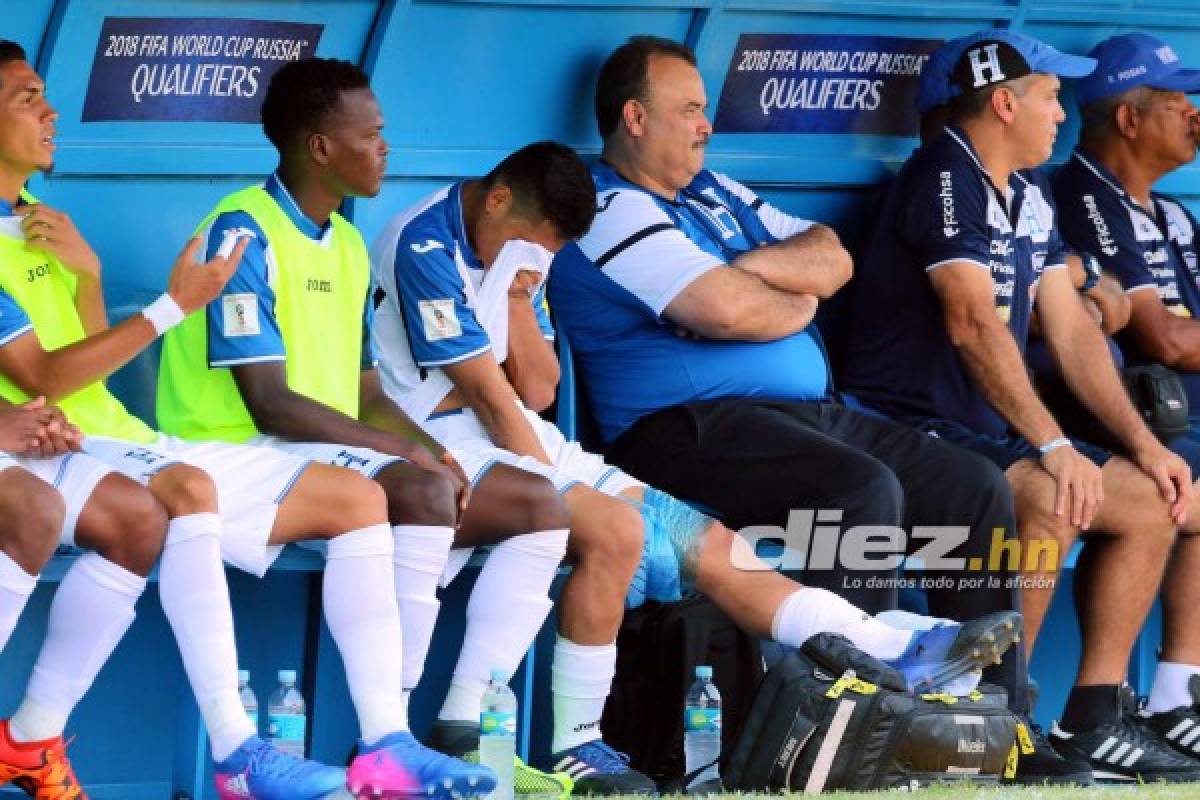 ¡Mucha tristeza! Las fotos que no se vieron en TV en juego de Honduras-Costa Rica