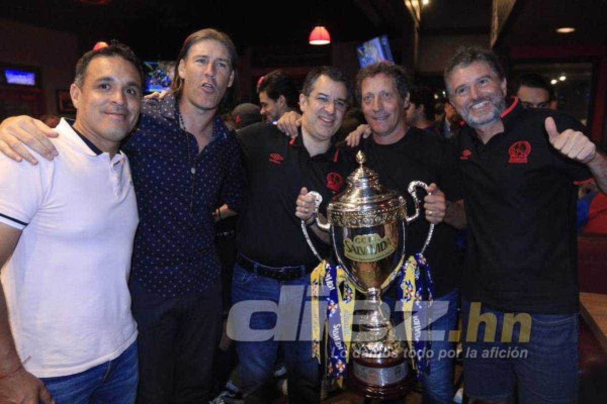 Fotos: La cena íntima de Olimpia festejando el título 31 del fútbol hondureño