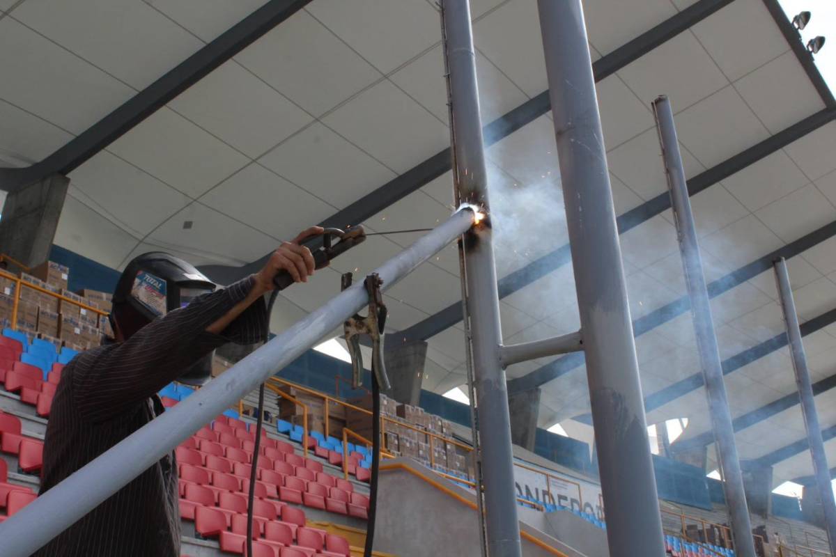 Al estilo europeo: así luce el estadio Nacional Chelato Uclés con su nueva cerca y las butacas previo a la final Olimpia vs Marathón