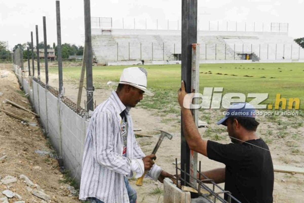 FOTOS: Así de bonito está quedando el estadio del Parrillas One