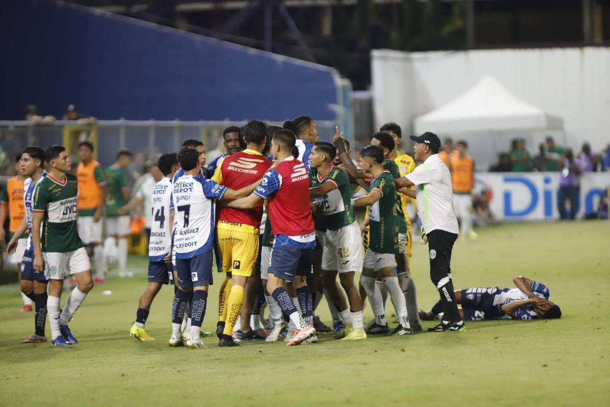 Pachuca se llevó la Copa del Centenario de Marathón, Keosseián no faltó y también hubo bronca en el juego