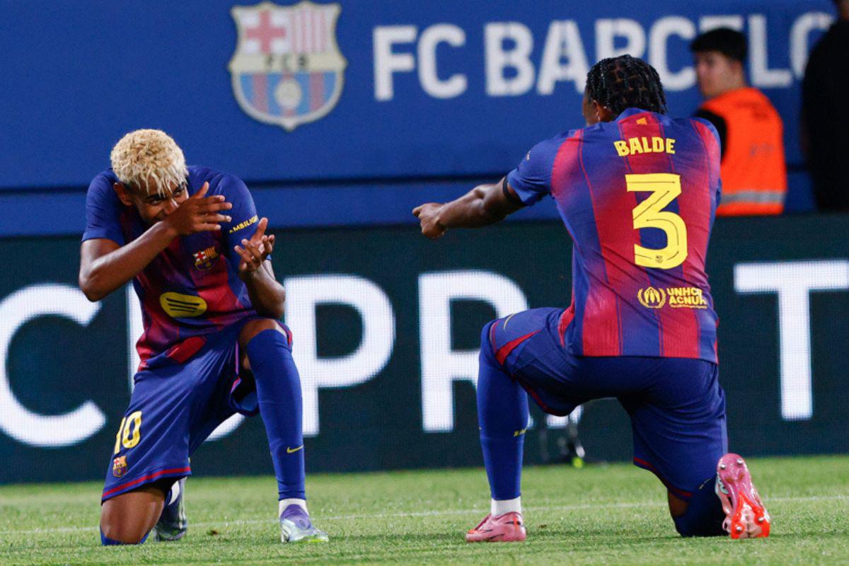 Barcelona barrió contra el Como de Fábregas y se queda con el Trofeo Joan Gamper; Lamine Yamal hizo doblete