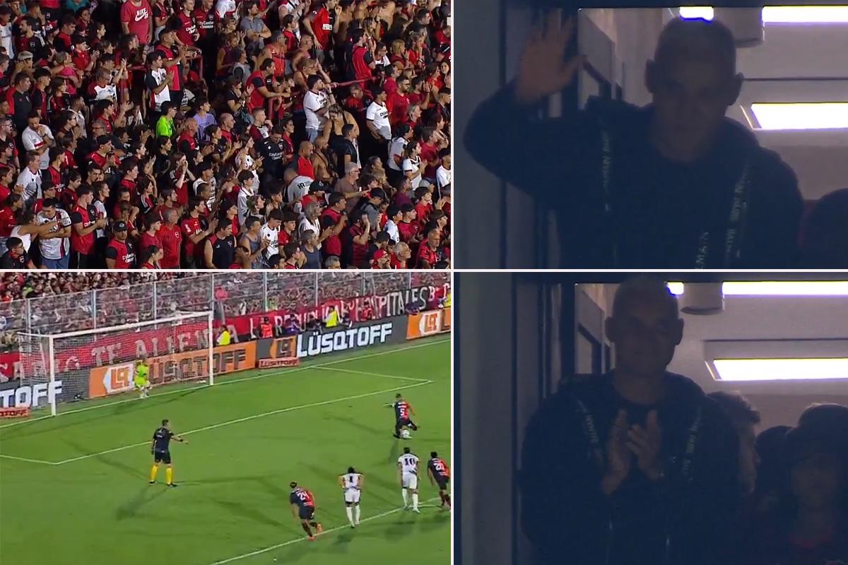 Keylor Navas estuvo en la derrota de Newell’s: lo ovacionaron y la situación incómoda que vivió