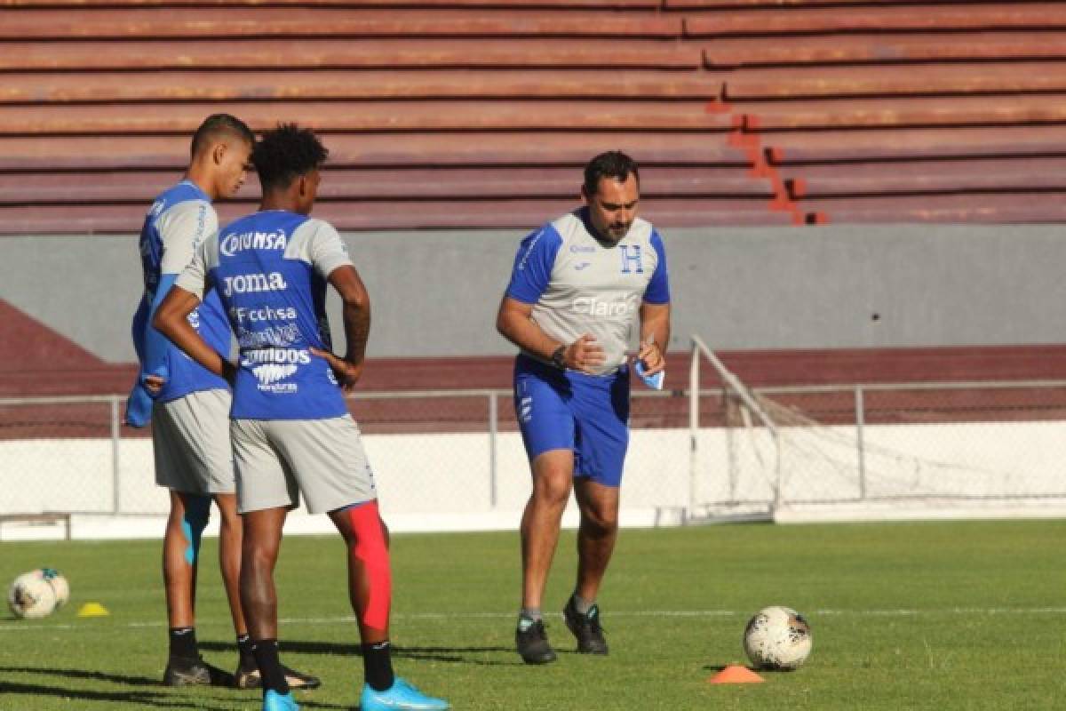 ¡Bromas, risas y un picadito! Así fue el entreno de Honduras previo al decisivo juego ante El Salvador