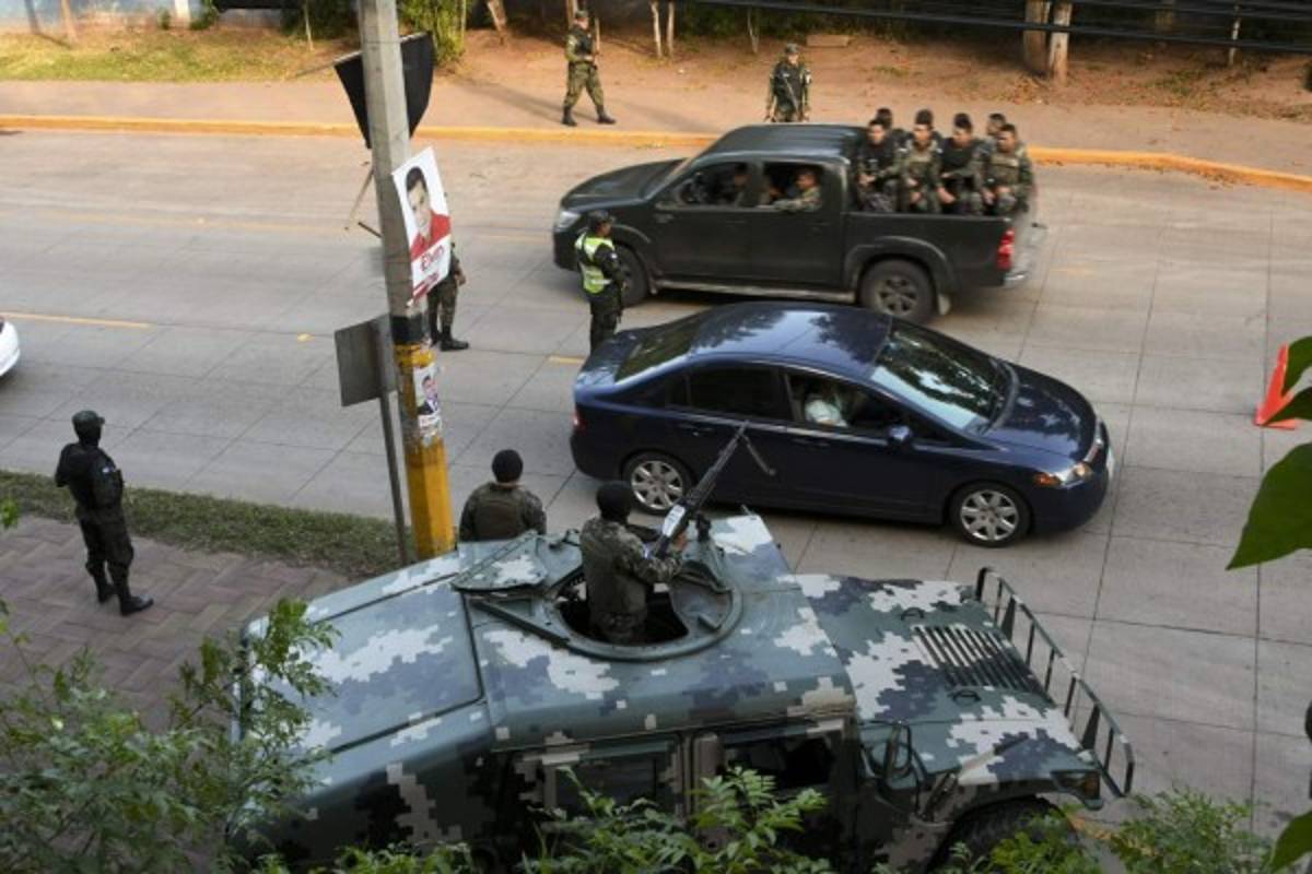 Honduras se encuentra militarizada para desarrollar el proceso electoral