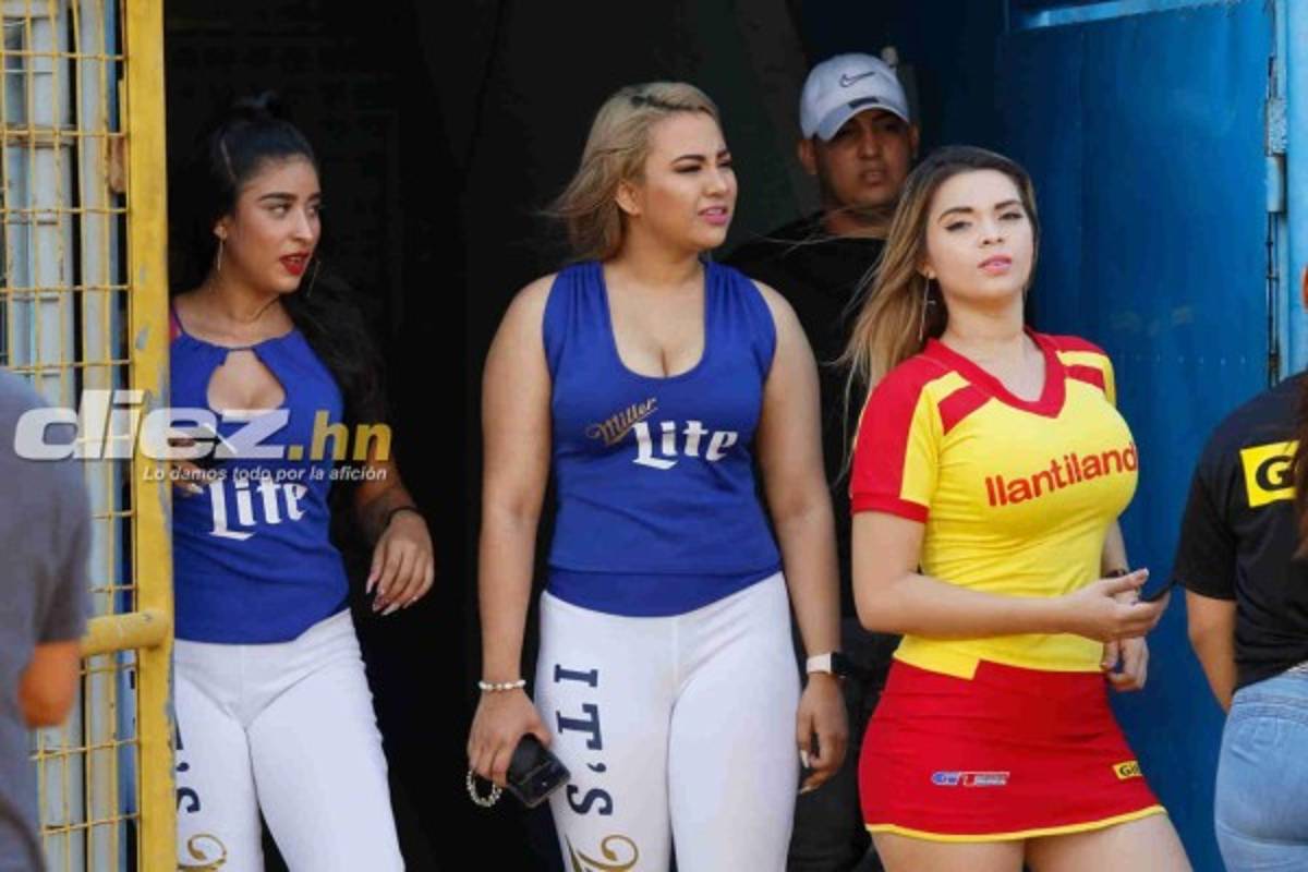 ¡Qué linduras! Las bellas chicas que engalanaron el clásico sampedrano