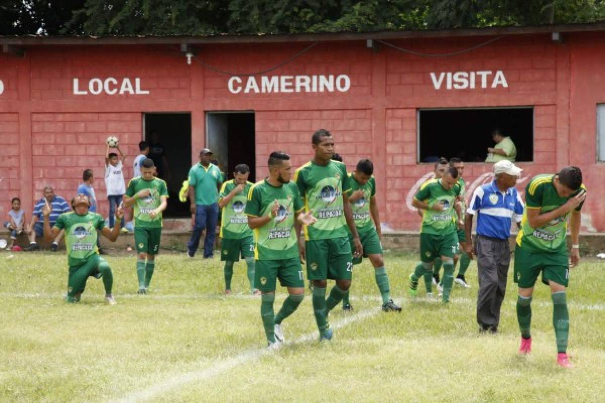 Así luce en completo abandono el estadio Milton Flores de La Lima que invadieron