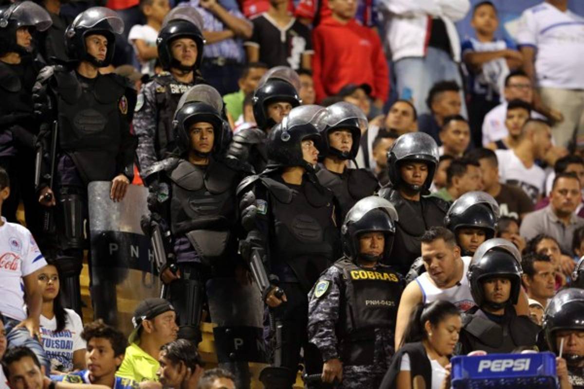 Las imágenes del clásico que no viste por televisión