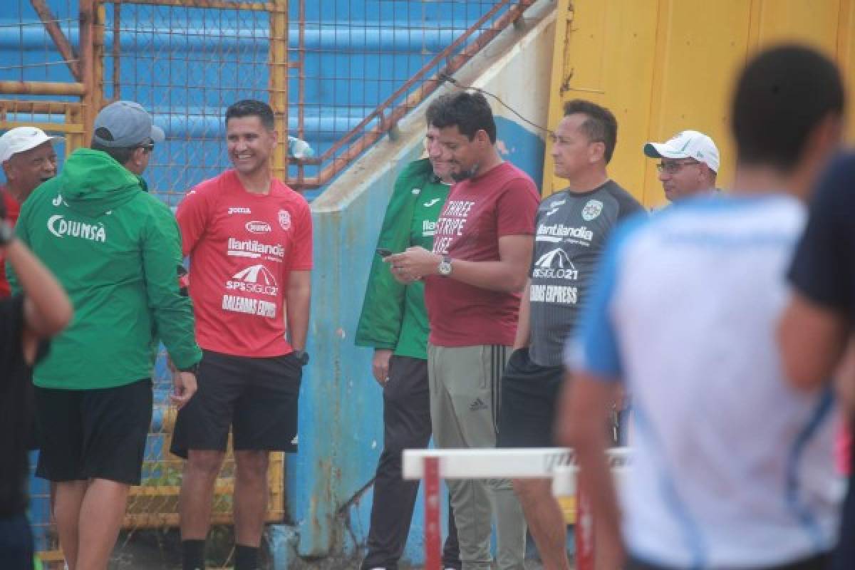 Entre risas y comiendo mangos, Marathón cierra filas para enfrentar a Motagua