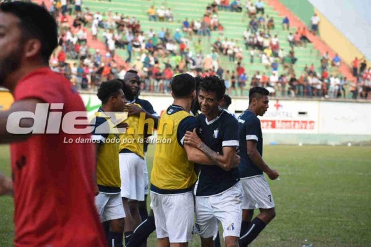 EN FOTOS: Festejo de salvación tras el triunfo de Honduras Progreso ante Juticalpa