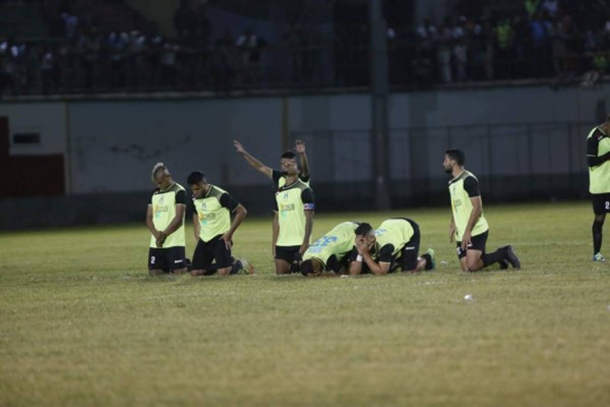 NO SE VIO EN TV: La celebración de Real Sociedad y el llanto del Olancho FC