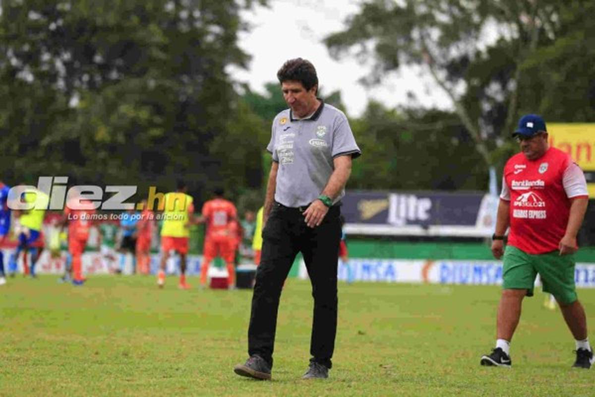 No se vio por tv: Amargura de Vargas y jugadores de Marathón, bellas esposas y el festejo de Real España