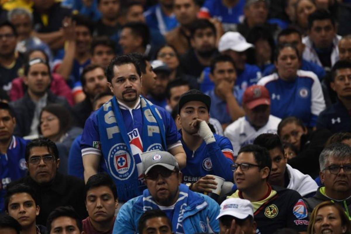 Las dos caras de la final: El festejo de las águilas del América y el llanto del Cruz Azul