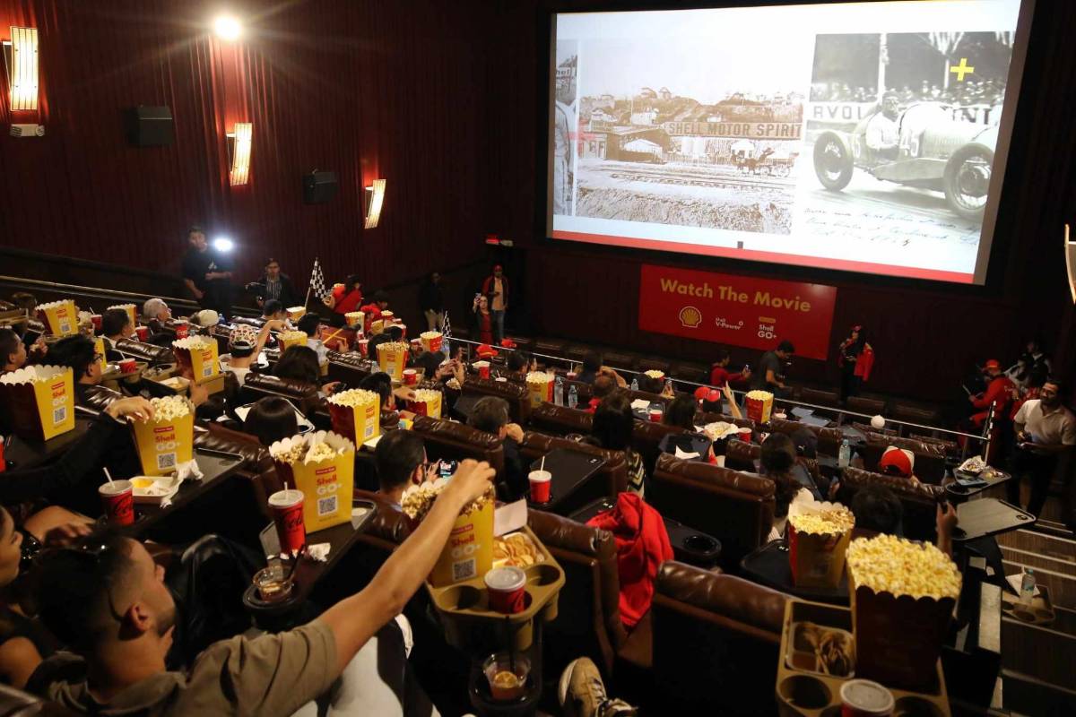 Shell celebró con tremendas sorpresas y regalos para sus invitados especiales en el estreno de la película F1