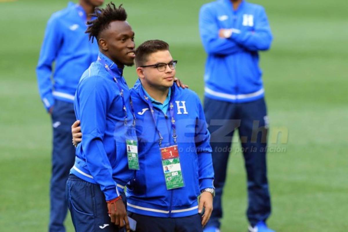 ¿Qué le dijo Pinto a Amado? Las imágenes de la visita de Honduras al Red Bull Arena