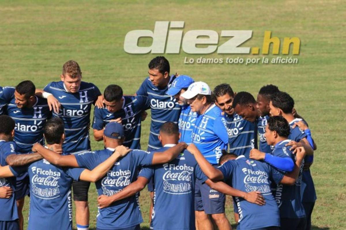 ¡Concentrados! Así fue el primer entrenamiento de Honduras de cara a duelos de repechaje