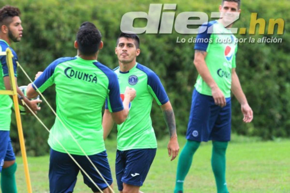 Pasó en Motagua: Charla de motivación y los duelos de los jugadores con sus técnicos