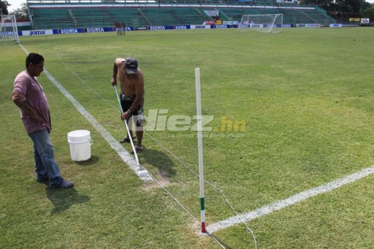 En fotos: El Yankel se viste de gala y así recibirá su primera Gran Final de Honduras