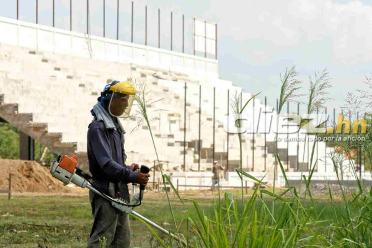FOTOS: Así de bonito está quedando el estadio del Parrillas One