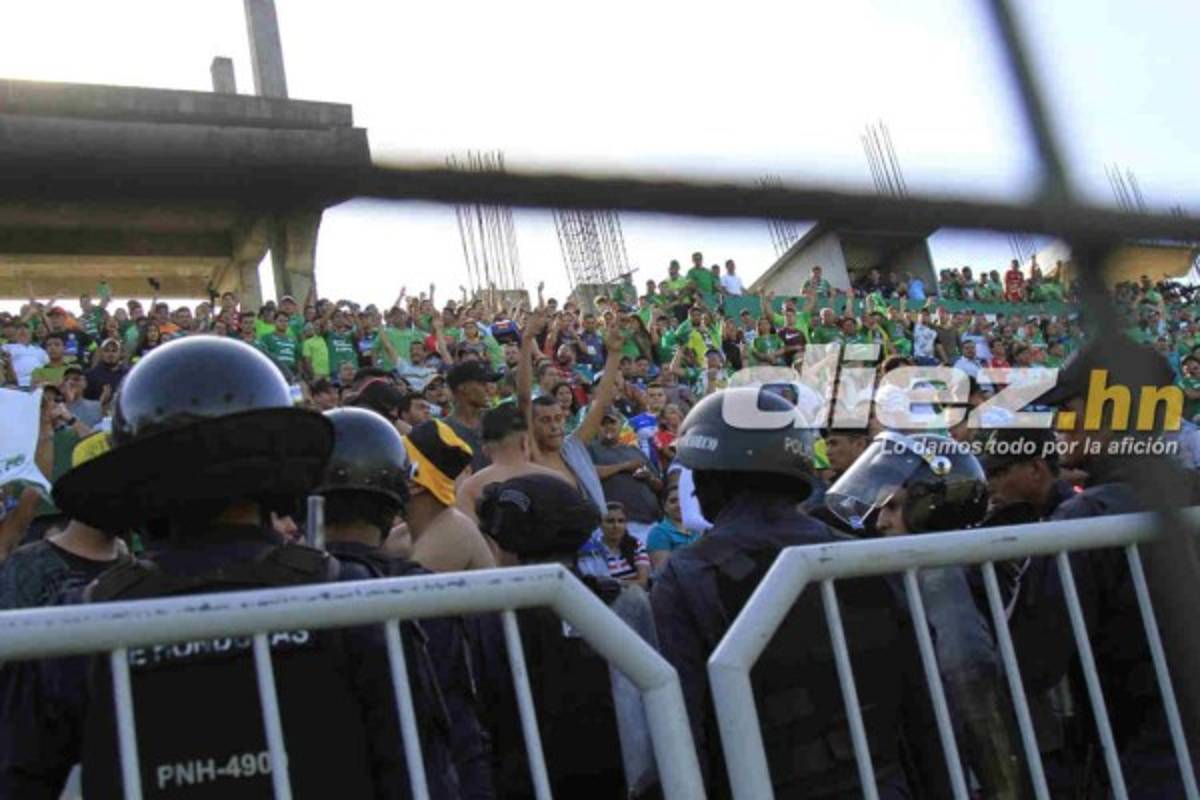 ¡Alegría y tristeza! Así festejó Marathón la clasificación a la final del Clausura