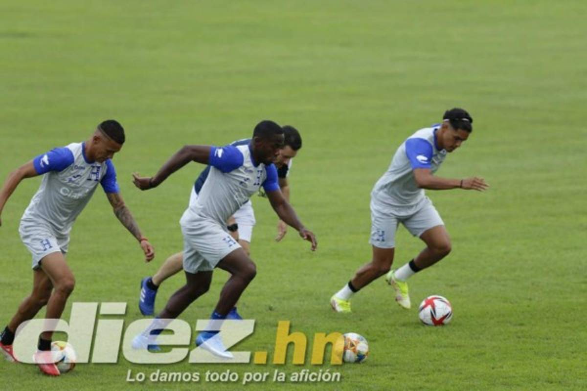 Así fue el primer entrenamiento de Honduras al mando del 'Bolillo' Gómez: Charla y lo que trabajaron