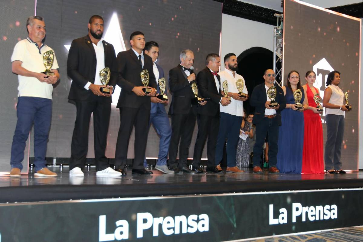 Olimpia arrasó con los galardones y los atletas que fueron destacados: las otras postales que dejaron los Premios DIEZ